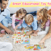Nieuwe Grip Puzzels-Set van 6 Houten Kinderpuzzels - Afbeelding 4