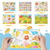 Nieuwe Grip Puzzels-Set van 6 Houten Kinderpuzzels - Afbeelding 9